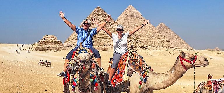 Camel Ride in Giza