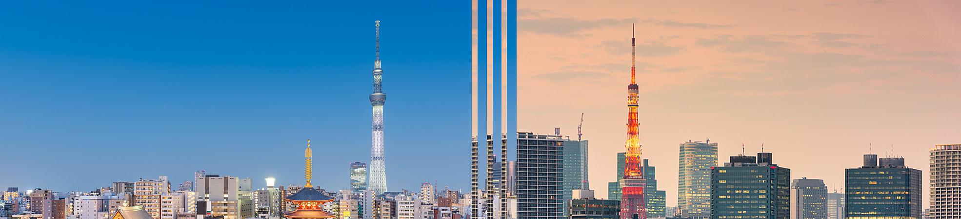 Tokyo Skytree vs Tokyo Tower