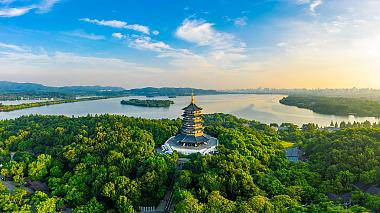 West Lake in Hangzhou, China