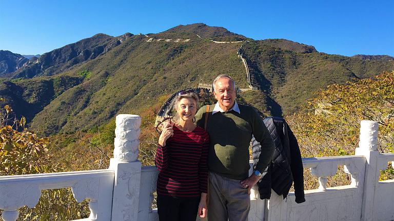 Odynovo customers on the Great Wall of China