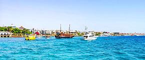 Boats on the Red Sea