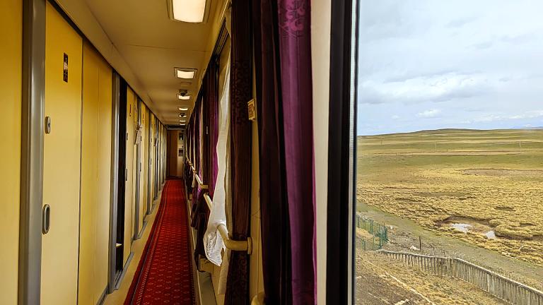 Tren de Xining a Lhasa