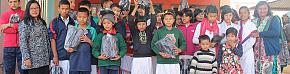 Clases de Ética para Niños sin Hogar en Nepal