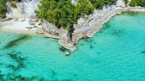 Bustling Beach in The Philippines