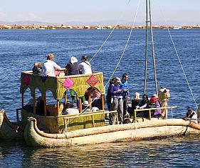 Take a Boat Ride on Lake Titicaca, Puno