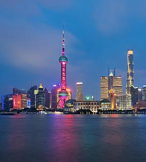 The Bund in Shanghai
