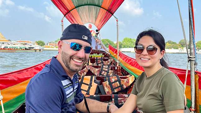 Daniel and Lorena in Bangkok