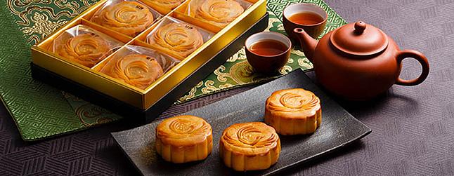 Mooncakes in Mid-Autumn Day