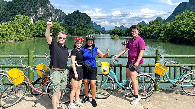 Emily's Family in Guilin