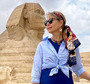 Peggy in Egypt, 2022