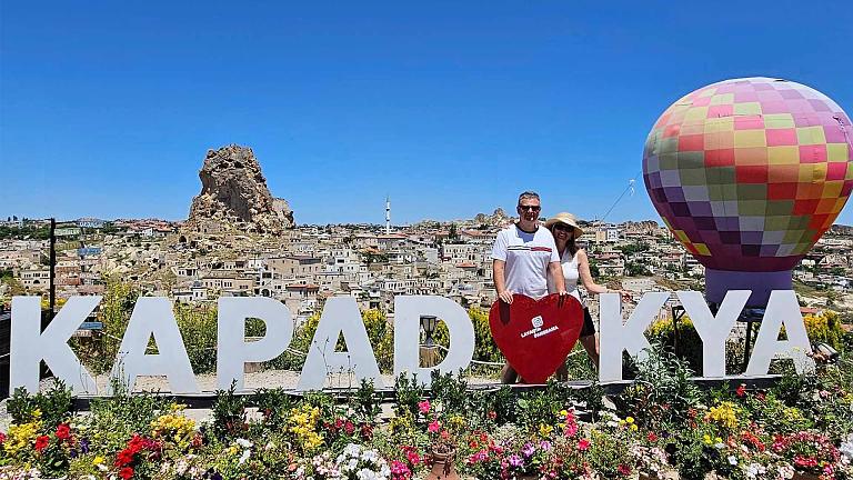 Gregory and Rima in Cappadocia