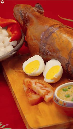 Roasted Guinea Pig in Peru