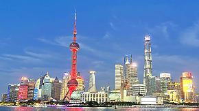 The bund in Shanghai