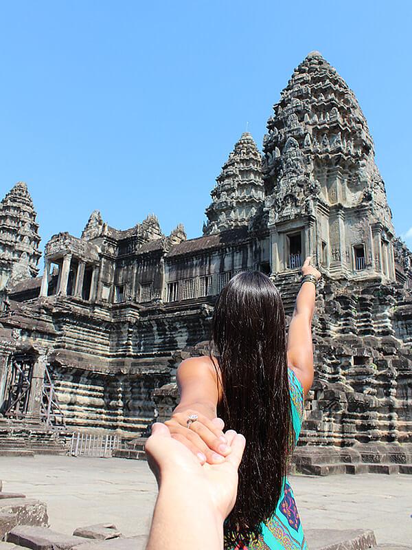 Luna de miel en Angkor Wat