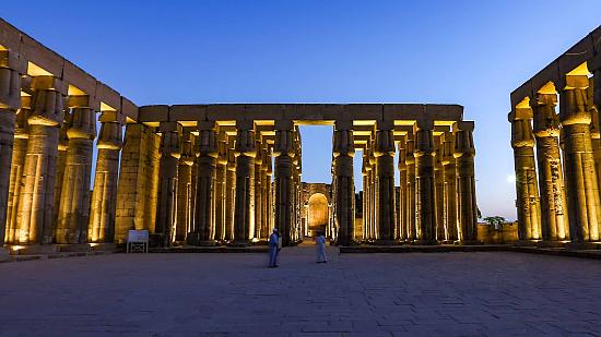 Night View of Luxor Temple