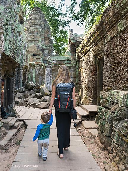 Viajes en familia en Camboya