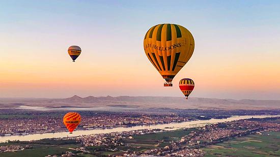 Sunrise Hot Air Balloon Ride, Luxor