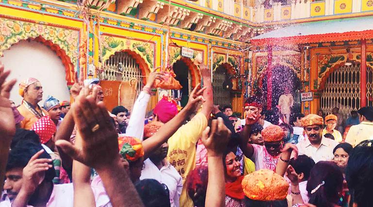 Festival Holi en la India