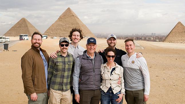 Tasmine and Families With Pyramids