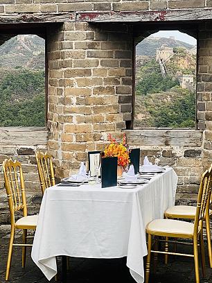 Enjoy Afternoon Tea at the Great Wall of China