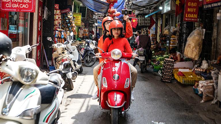 Vespa Foodie Tour in Vietnam