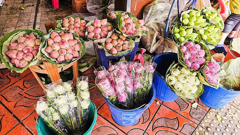 Flower Market in Bangkok