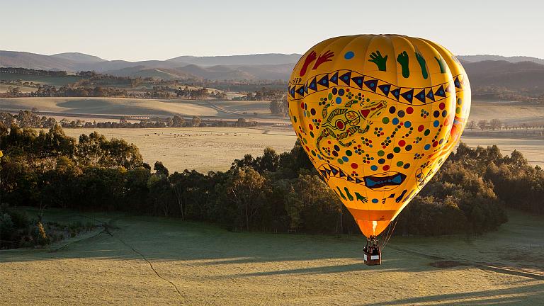 Sunrise Hot Air Balloon