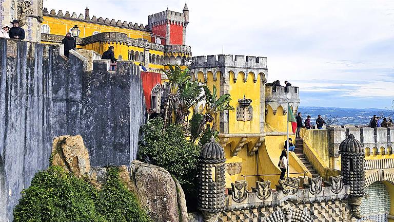 Pena Palace in Sintra, Portugal