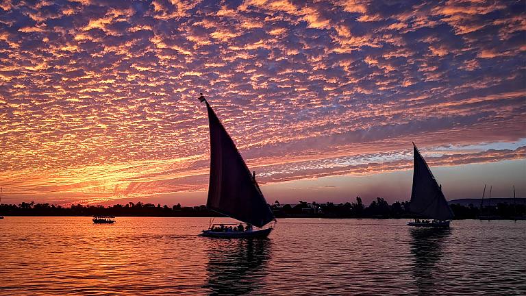 Sunset Felucca Ride on the Nile