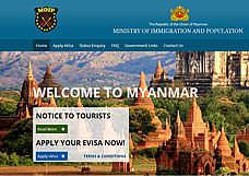 Myanmar Launches E-Visa System