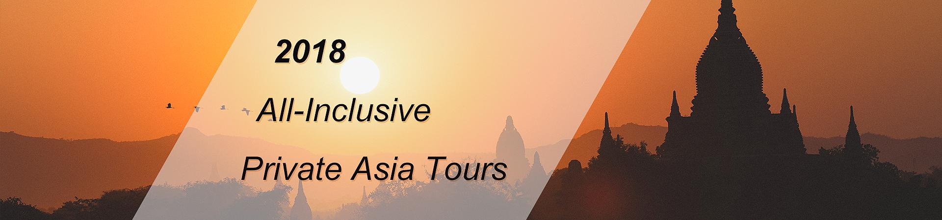 2018 All-Inclusive Private Asia Tours