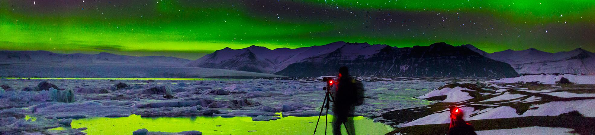 Northern lights in Iceland