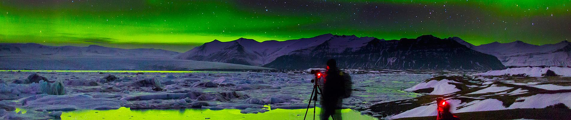Northern lights in Iceland