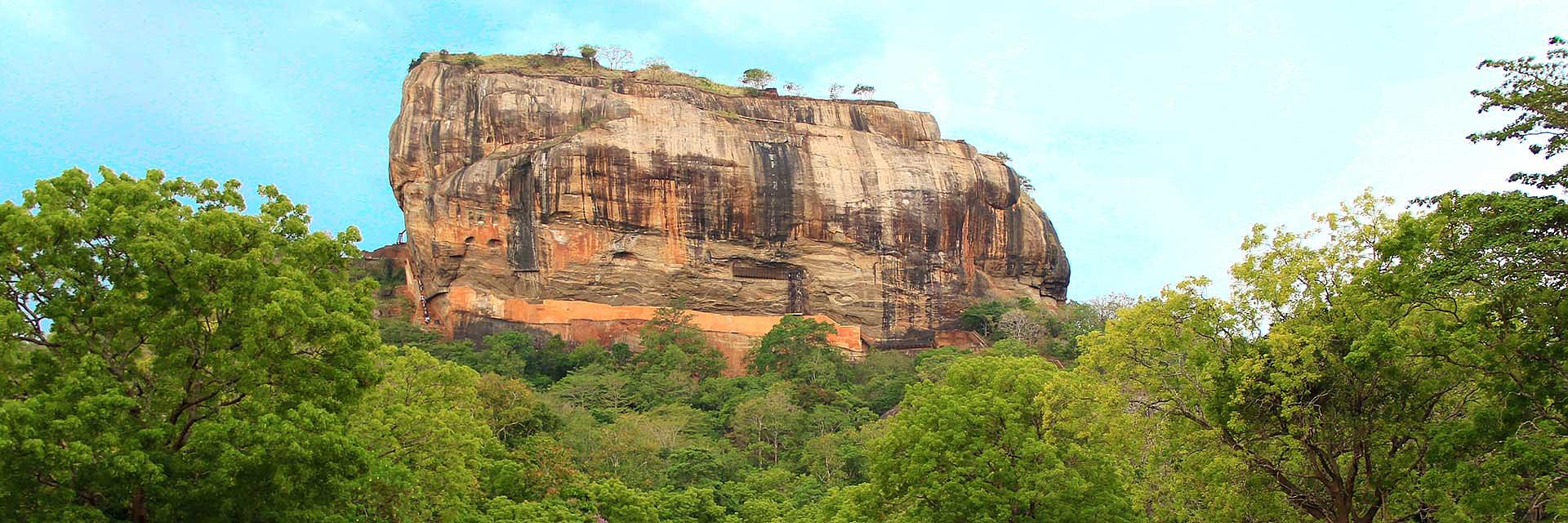 Roca del leon en Sri Lanka