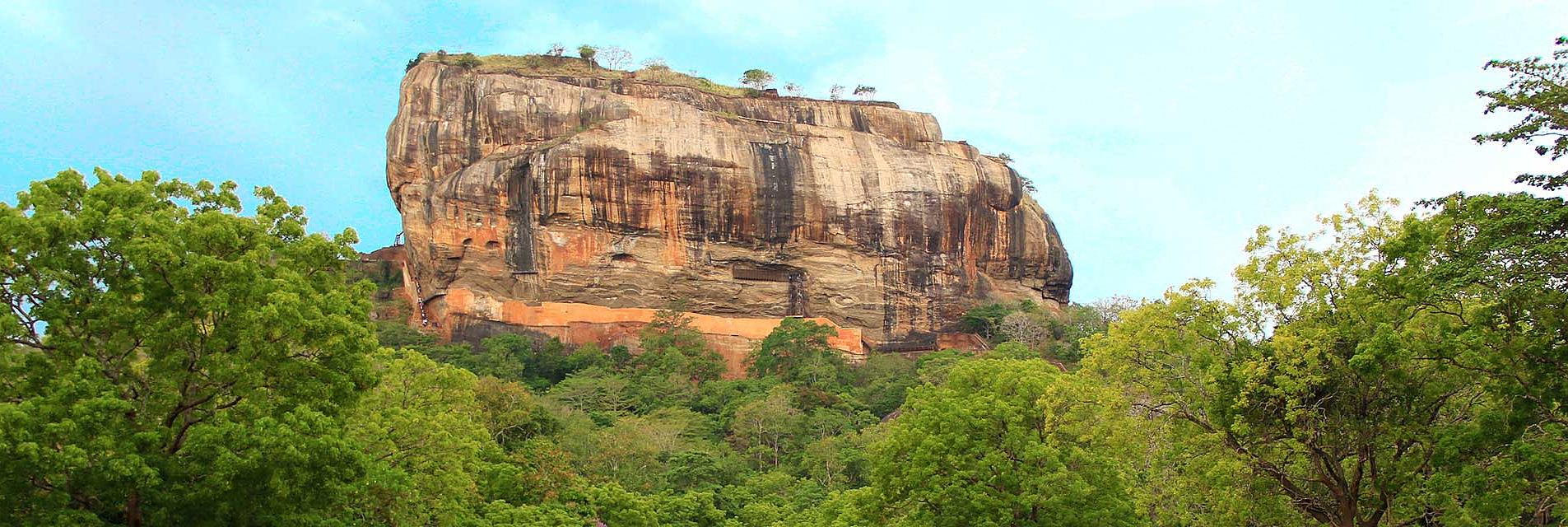 Roca del leon en Sri Lanka