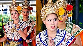 Live Shooting in Traditional Thai Dress in Chiang Mai