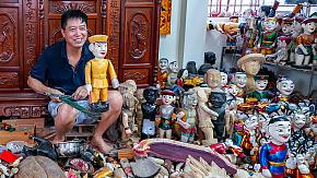 Explore Vietnam Water Puppetry with a Family Visit to a Local Artist