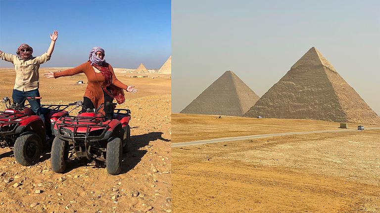 Quad Bike Adventure at Giza