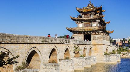 Pont du Double Dragon, Jianshui