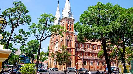 Saigon la Cathédrale Notre Dame