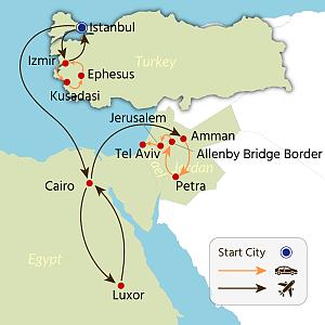 Turkey, Egypt, Jordan & Israel Signature