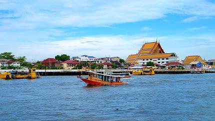 Long - Tail Boat Sailing, Bangkok
