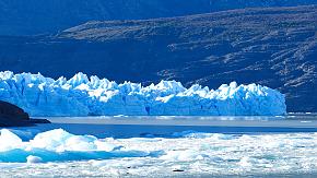 Grey Glacier in the Southern Patagonia