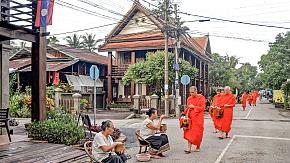 Morning Alms Giving Ritual