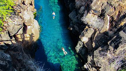Las Grietas on Santa Cruz Island
