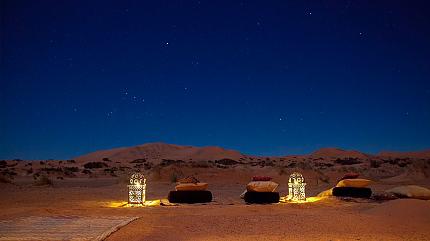 Starry Night Camping in Sahara