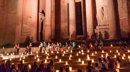 Petra at Night