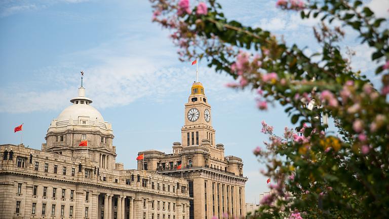 The Bund in Shanghai