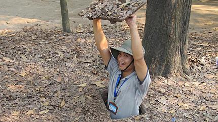 Cu Chi Tunnels, Vietnam