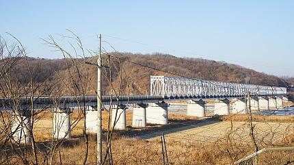 Freedom Bridge in Korean DMZ, Seoul